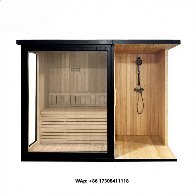 Spa Wellness Luxury - Sauna de Lujo para Exteriores, Combo