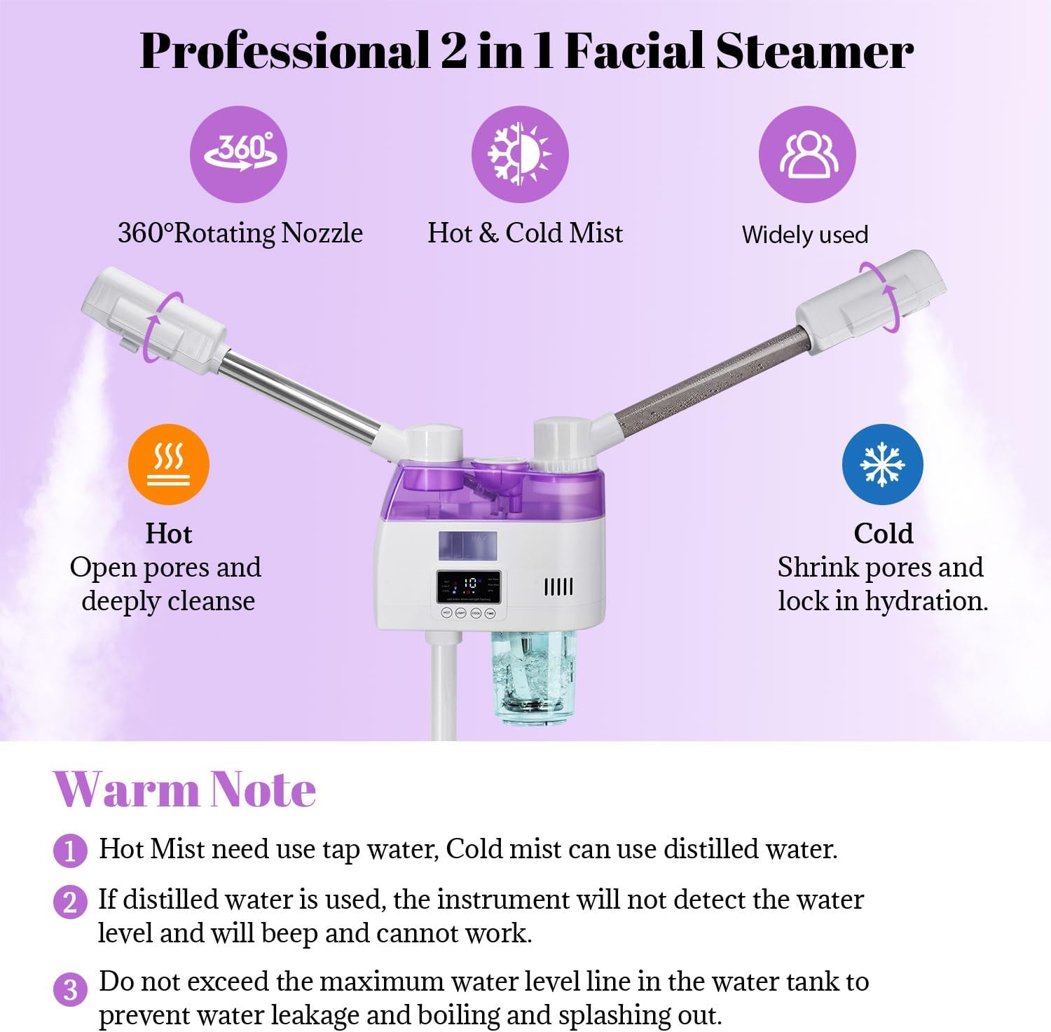 Vaporizador Facial de ozono 2  - Facial Steamer Nano reseña y precio