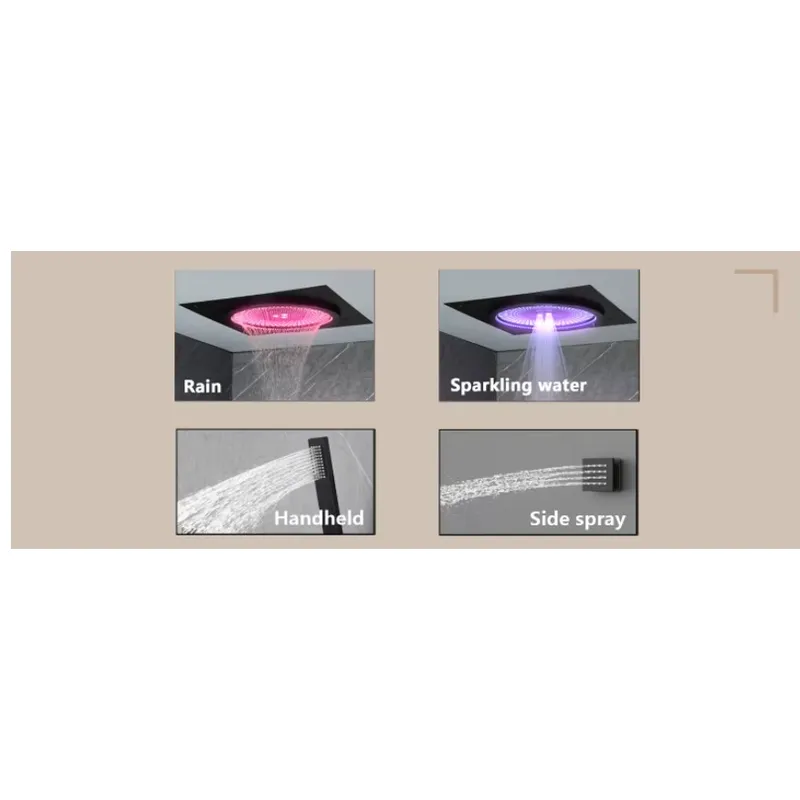 Juego de Ducha LED Inteligente - Spa & Wellness Komplex Bristol Royal * * * * reseña y precio