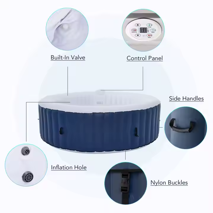 Jacuzzi Inflable Redondo para  - Spa & Wellness Komplex Bristol Royal * * * * reseña y precio