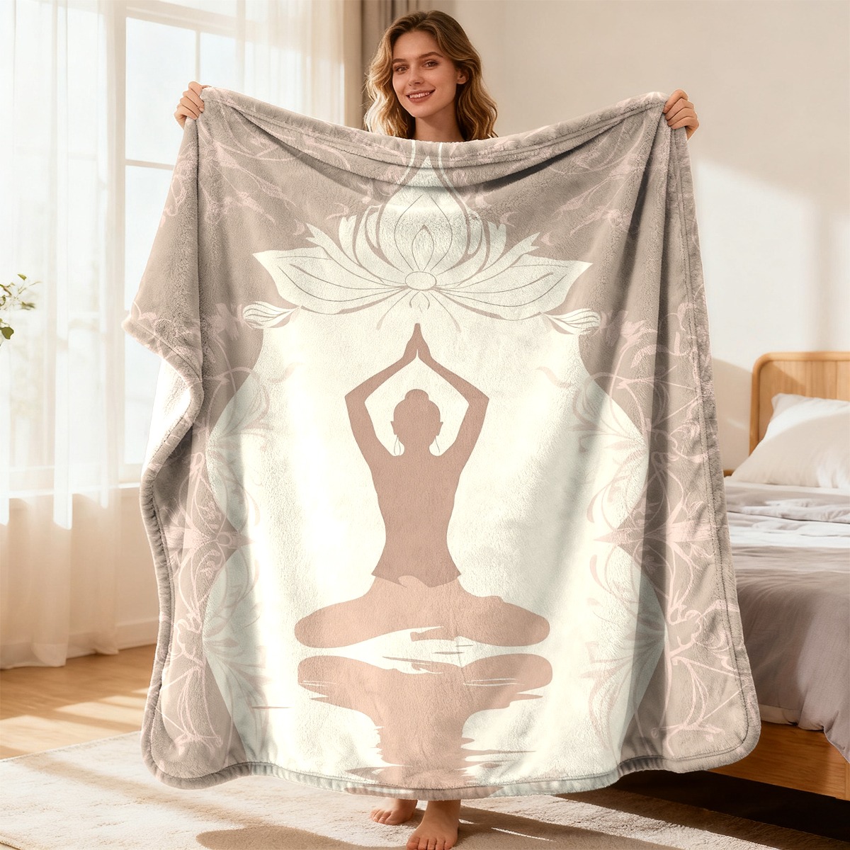 Manta de Yoga de Lujo con Dise - Spa Wellness Luxury reseña y precio