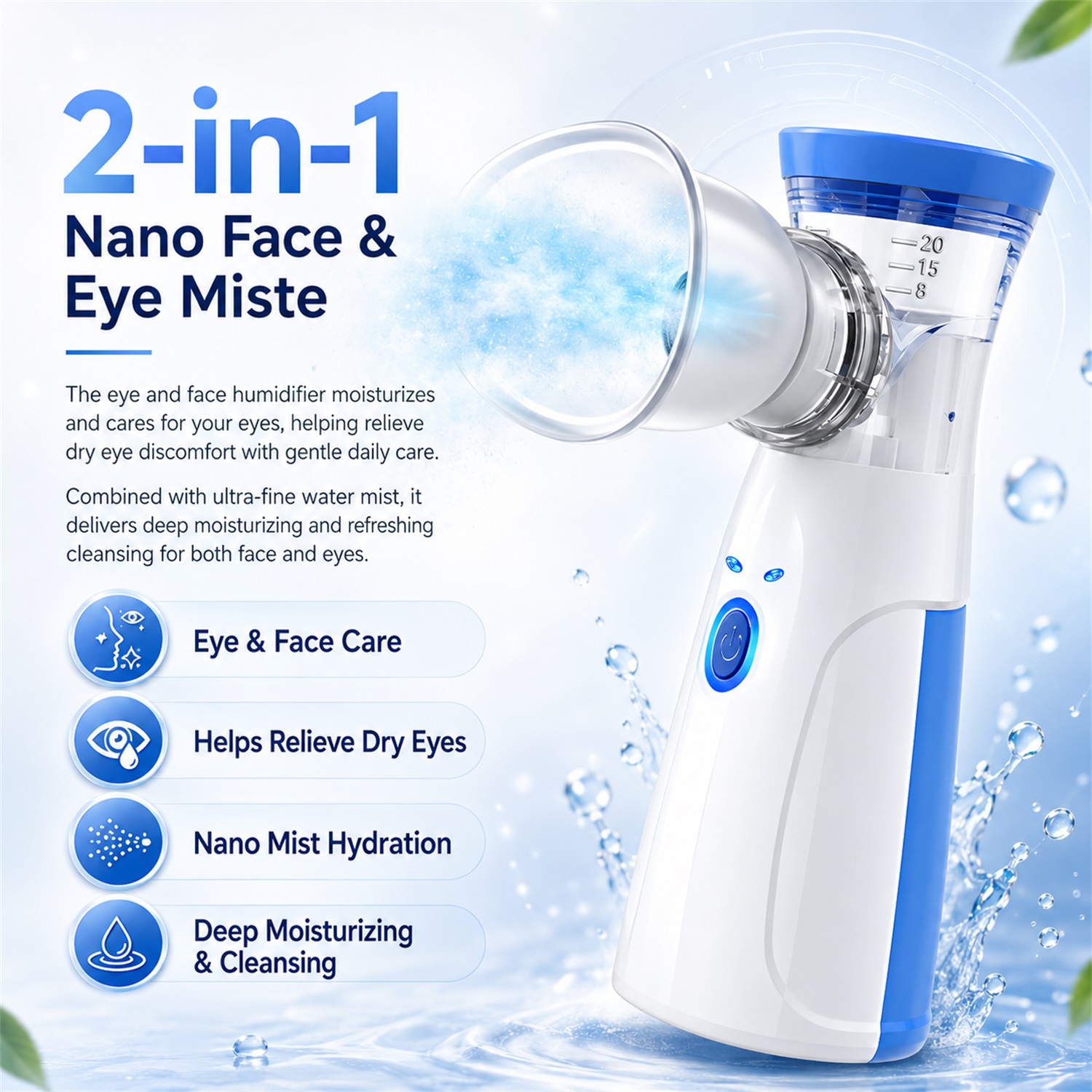 Nano Vaporizador Facial Portát - Facial Steamer Nano reseña y precio