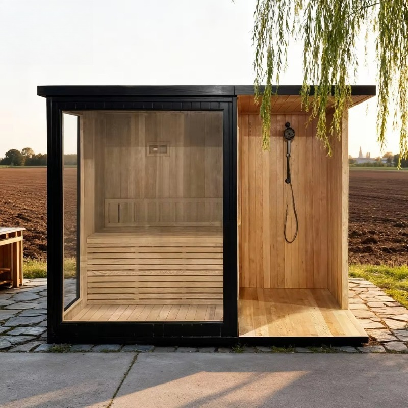 Sauna de Lujo para Exteriores, - Spa Wellness Luxury reseña y precio