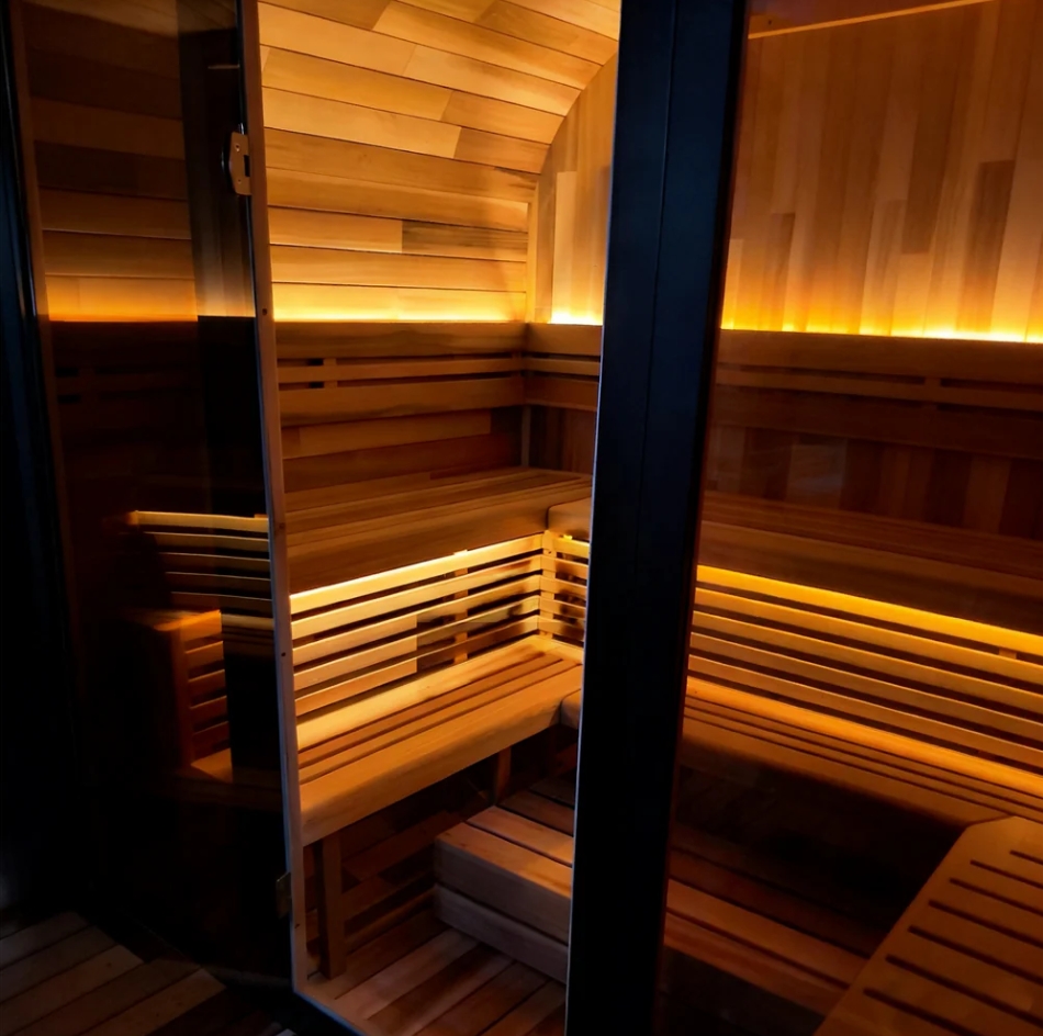 Sauna Seca Moderna, Cómoda y S - Spa Wellness Luxury reseña y precio