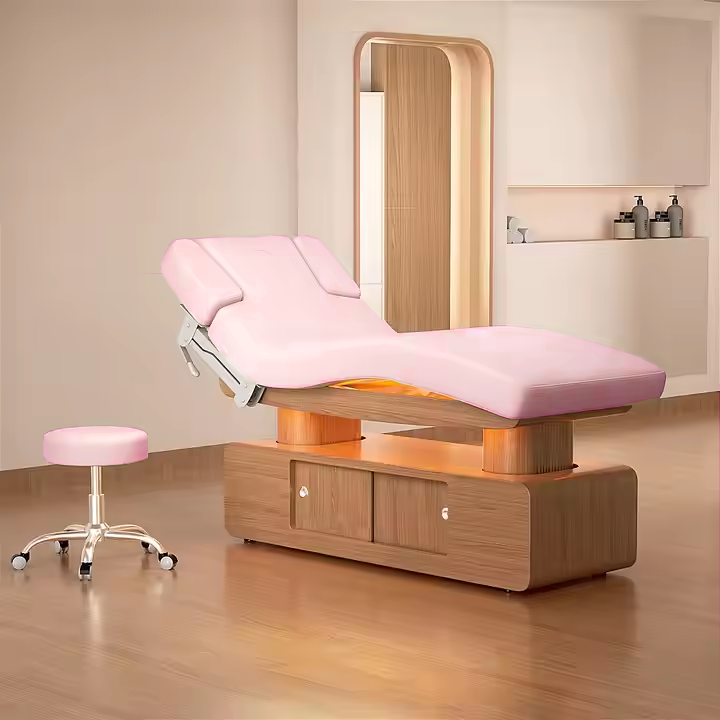 Cama de belleza rosa de lujo c - Spa Wellness Luxury reseña y precio