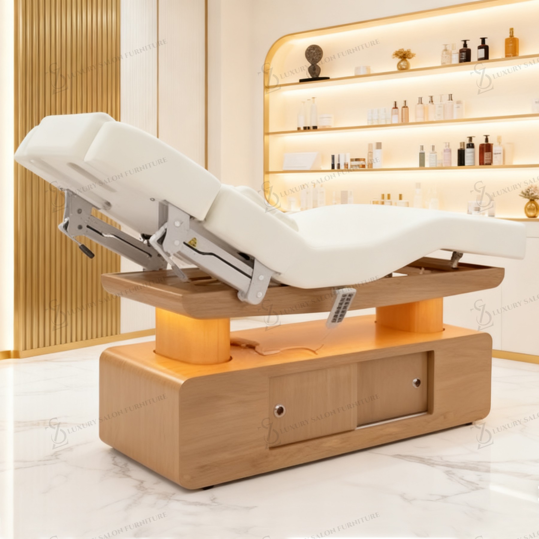 Cama de belleza rosa de lujo c - Spa Wellness Luxury reseña y precio